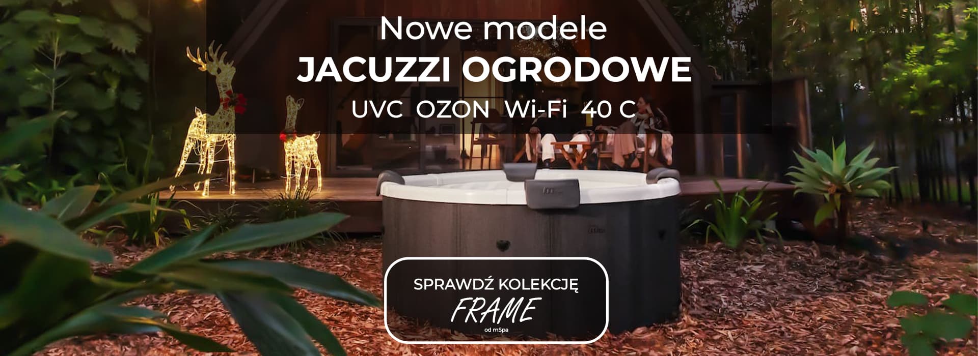 Jacuzzi ogrodowe premium - nowe modele