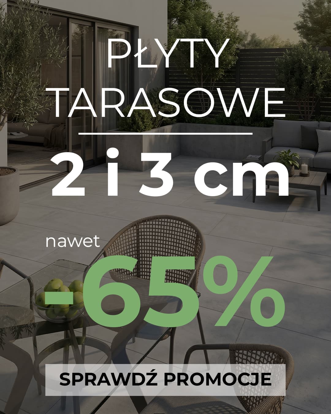Promocje na płyty tarasowe