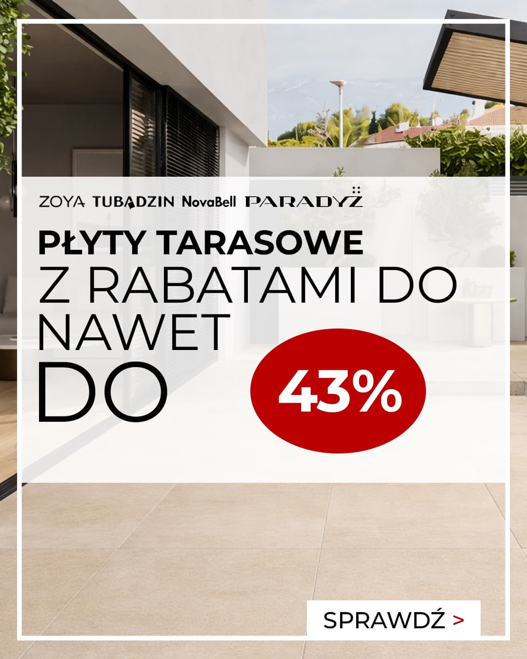 Promocje na płyty tarasowe